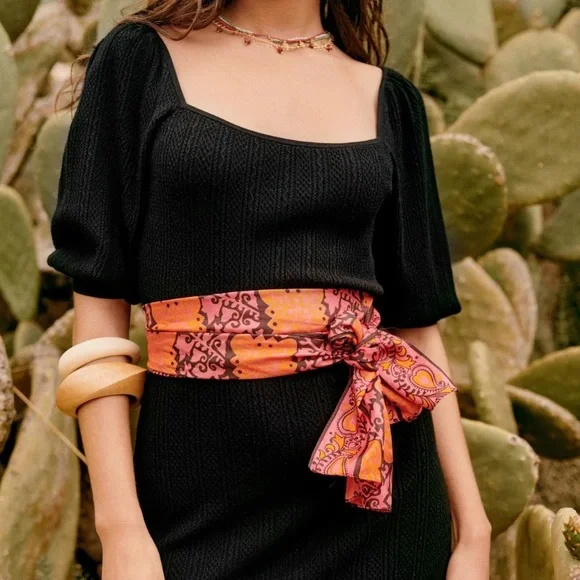 Sezane Short knitted dress NWT - Picture 5 of 8